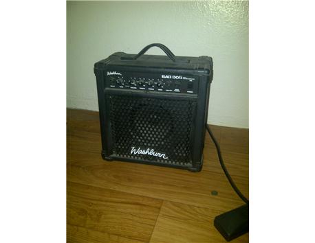Takası washburn elektro gitar + anfi + kılıf