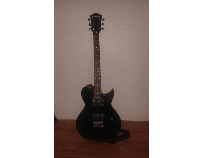 Takası washburn elektro gitar + anfi + kılıf