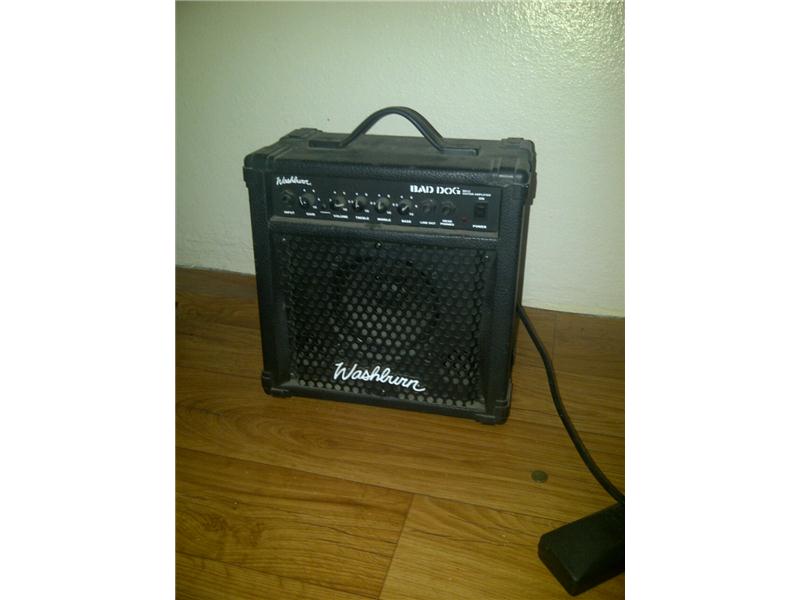 Takası washburn elektro gitar + anfi + kılıf