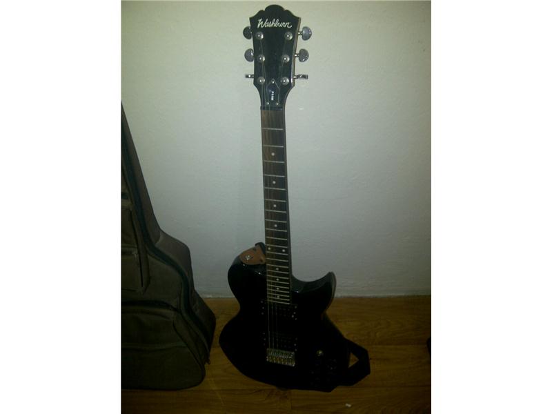 Takası washburn elektro gitar + anfi + kılıf