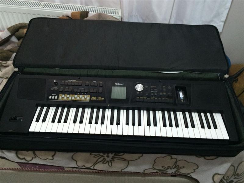 ROLAND BK5 ORG EVDEN DIŞARI ÇIKMAMIŞ İLK SAHİBİNDEN
