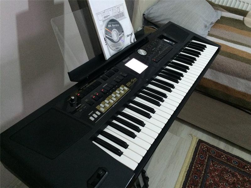 ROLAND BK5 ORG EVDEN DIŞARI ÇIKMAMIŞ İLK SAHİBİNDEN