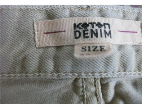 ERKEK  DENIM KUM TAŞI PANTOLON