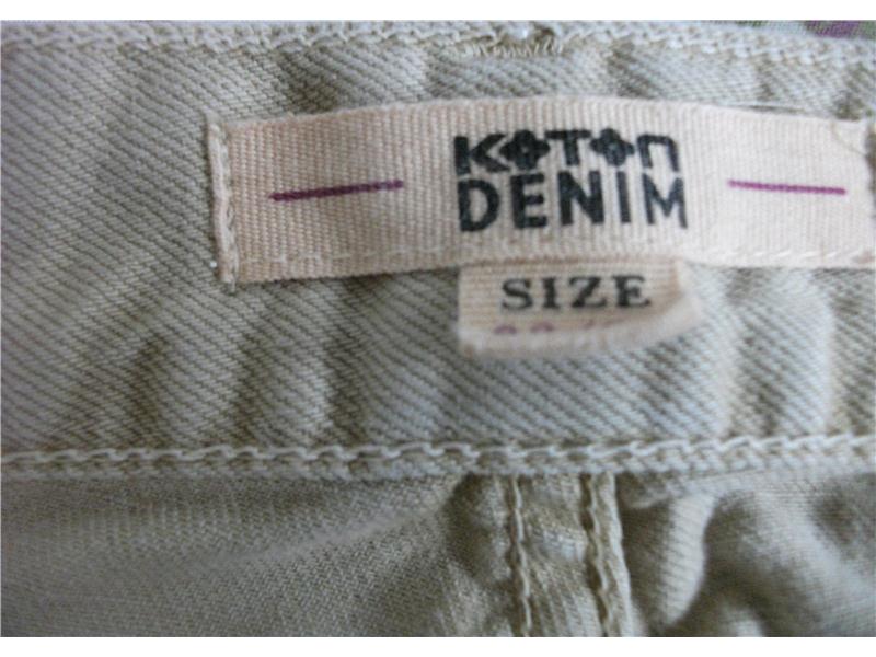 ERKEK  DENIM KUM TAŞI PANTOLON