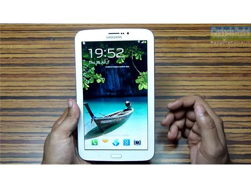 SAMSUN TAB3 T211 HATLI 3G 16 GB KENDİNDEN EKLENEBİLİR GB
