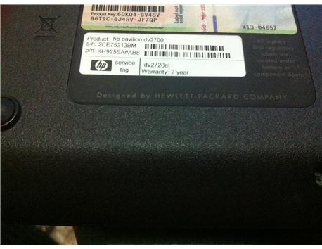 HP Pavilion DV2700 ( ekran kartı sorunlu ) 
