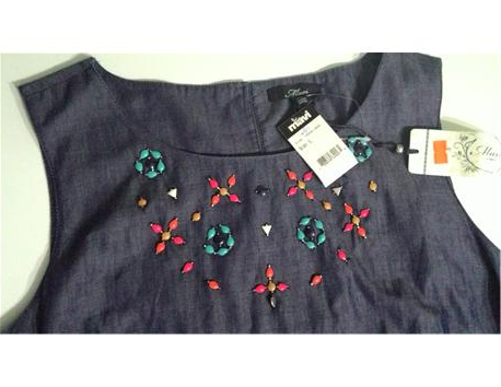MAVİ JEANS MARKA KOT ELBİSE 30TL