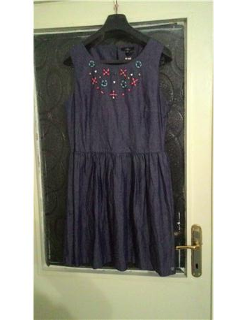 MAVİ JEANS MARKA KOT ELBİSE 30TL