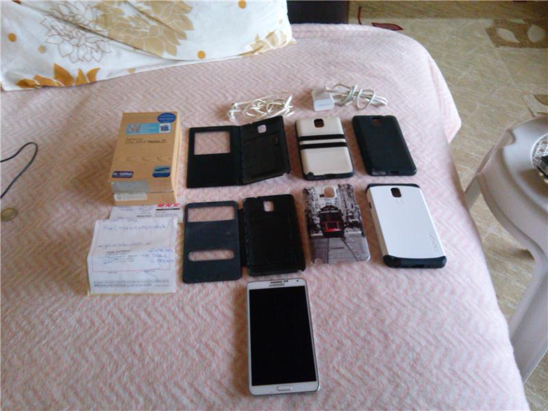 Samsung NOTE 3 bol aksesuarlı faturalı garantili kutulu..