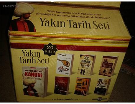 YAKIN TARİH KİTAP SETİ 20 MUHTEŞEM KİTAP VE HEDİYESİYLE    