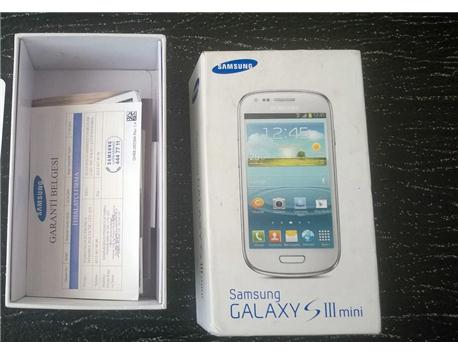 beyaz s3 mini i8190  20 ay  garantili 250TL