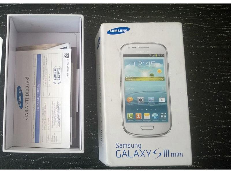 beyaz s3 mini i8190  20 ay  garantili 250TL