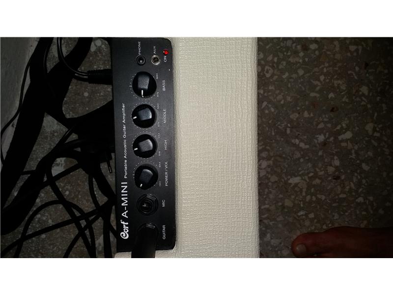 masterwork  lc3923 elektro klasik gitar + cort a mini akustik gitar anfi si 