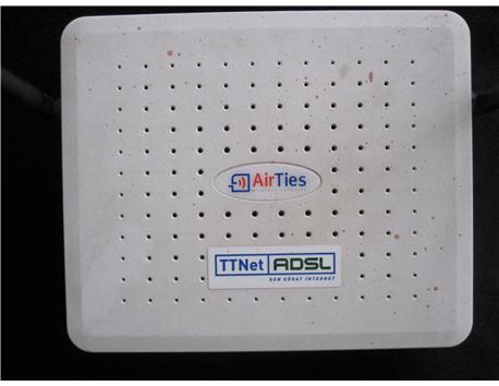 MODEM AİRTİES RT 205,KABLOSUZ MODEM, İNTERNETİ KAPATTIM..