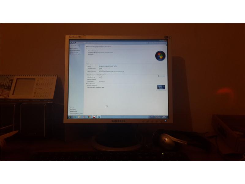 Takaslı çalışır iyi durumda  Masaüstü Bilgisayar PC