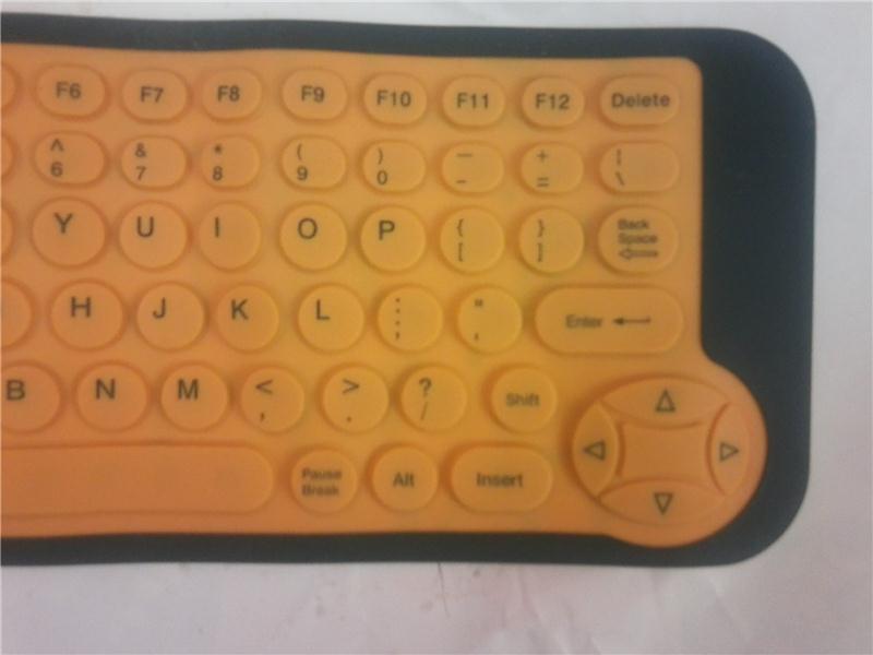 Laptop veye tablet için Silikon klavye