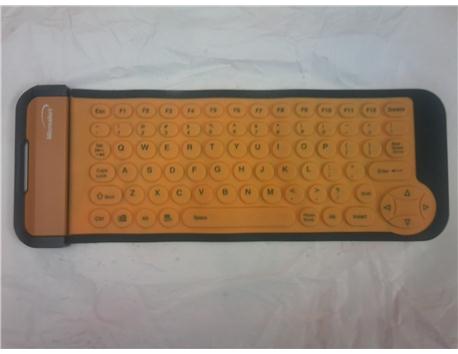 Laptop veye tablet için Silikon klavye