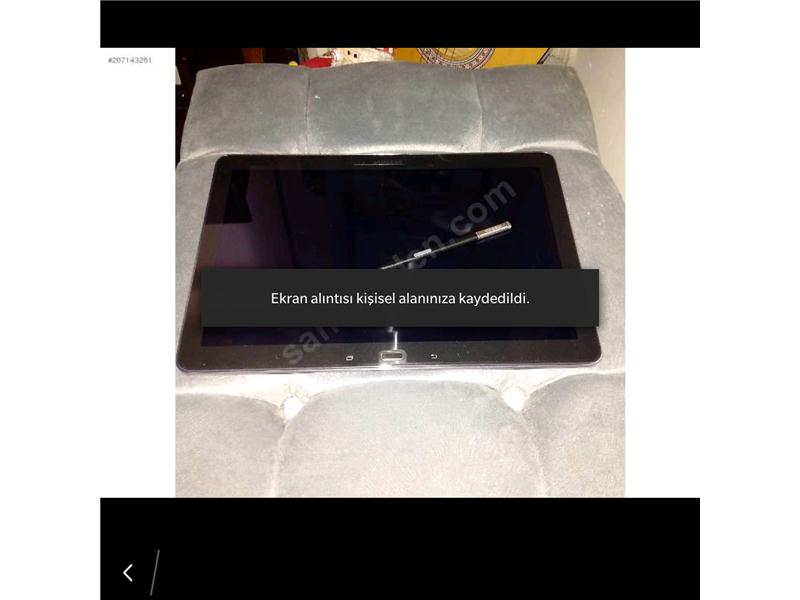 SAMSUNG SM-P900 12.2 İNÇ SIYAH TABLET GARANTILI FATURALI