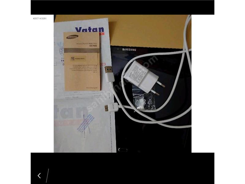 SAMSUNG SM-P900 12.2 İNÇ SIYAH TABLET GARANTILI FATURALI