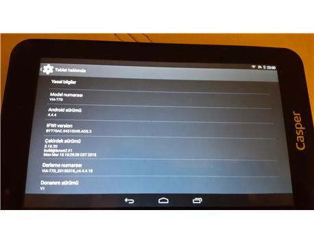 Casper Tablet Via T7D