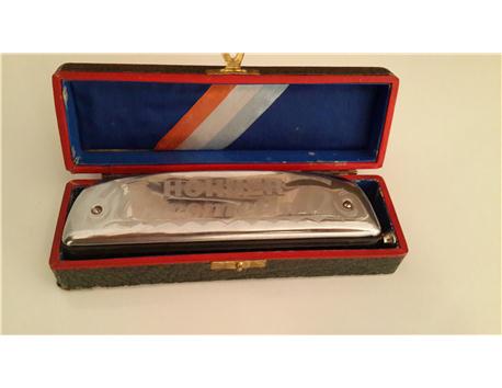 HOHNER Blues Harmonica / mızıka Orjinal Alman Antika