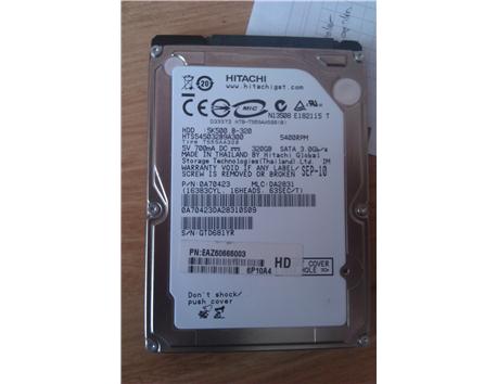 320 GB LAPTOP HARDISK 5400 RPM 