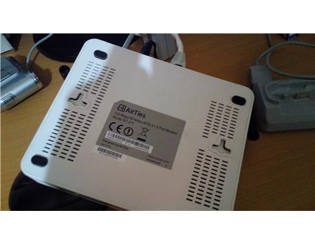 airtes RT-211 - 125Mbps Kablosuz ADSL2+ 4 port Modem   sorunsuz çalışır durumda 