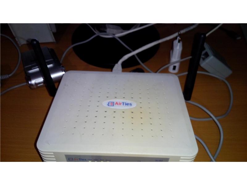 airtes RT-205 - 125Mbps Kablosuz ADSL2+ Modem   sorunsuz çalışır durumda