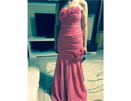 Nar Çiçeği Rengi, Balık Model, Uzun, 36- 38 Beden