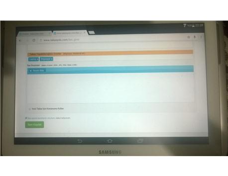 Samsung Galaxy note N8010 Tablet