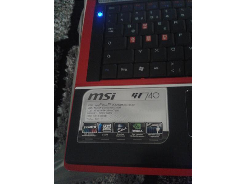 MSI GT740 HICBIYERDE BULAMAZSINIZ (Özel seri)