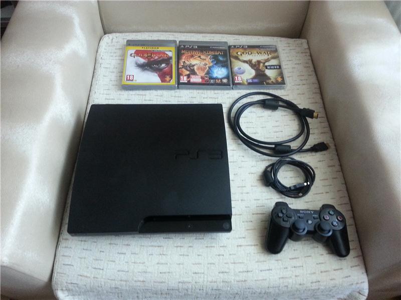 ps3 slim 320 gb sıfır ayarinda temiz cihaz 