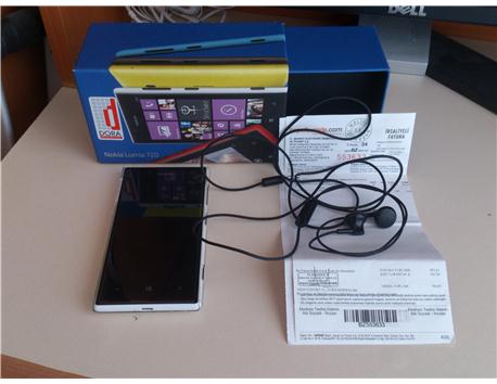 Lumia 720 takaslı garantili faturalı kutulu