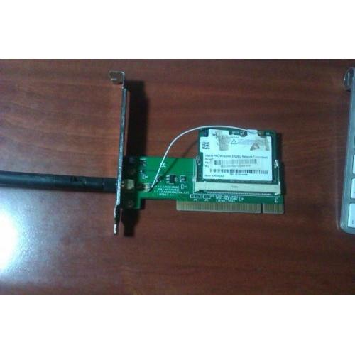İntel Pro wireless 200bg wireless card 	