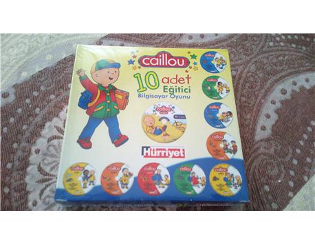 Caillou’nun Eğitici PC Oyunları 10’lu Set