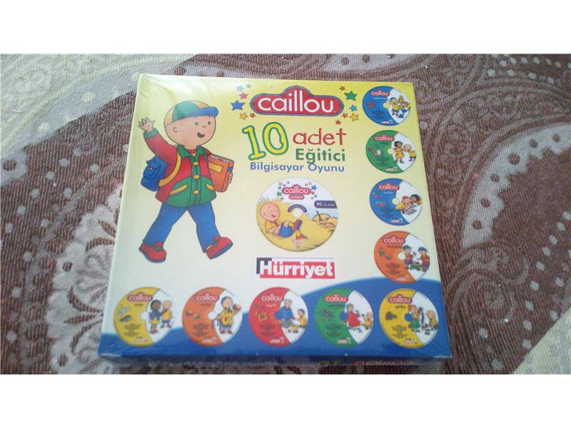 Caillou’nun Eğitici PC Oyunları 10’lu Set