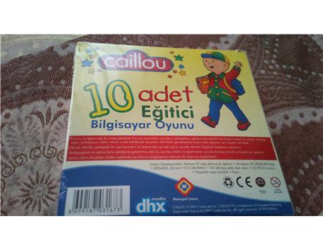 Caillou’nun Eğitici PC Oyunları 10’lu Set