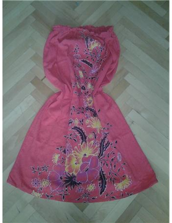 36 Beden Straplez elbise