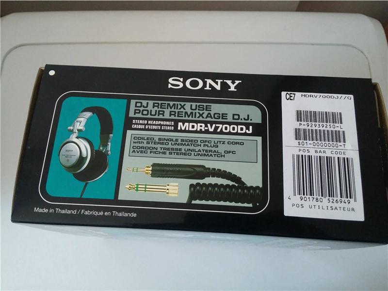 SONY MDR-700 DJ kulaklık sıfır kutlusunda açılmamış