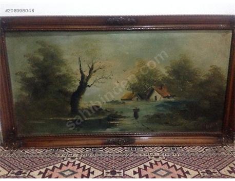 35-40 yıllık VAHDİ PEKİN imzalı yağlı boya tablo