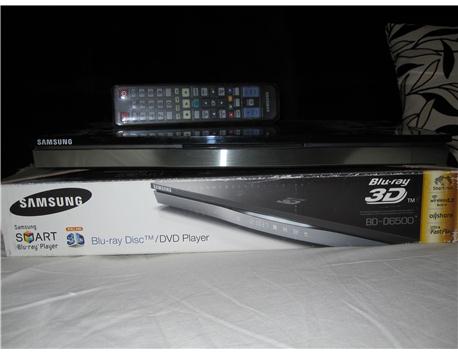 SAMSUNG BLU-RAY PLAYER ( BD-D6500 )( 3D )