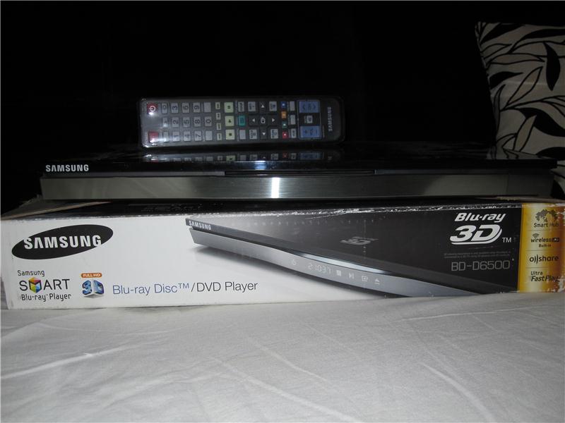 SAMSUNG BLU-RAY PLAYER ( BD-D6500 )( 3D )