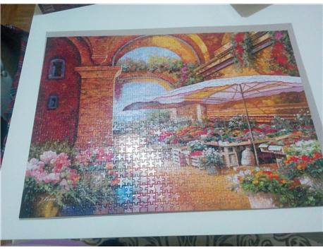 1000 parca yapilmis puzzle