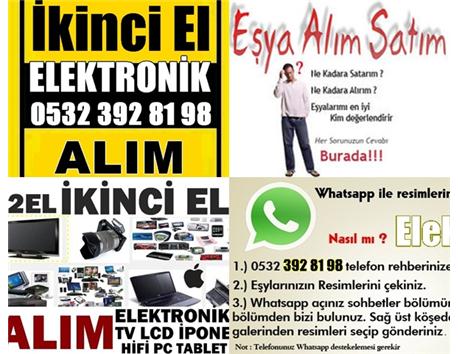 İkinci el elektronik Alımları Tüm tv ses görüntü kamera alımı