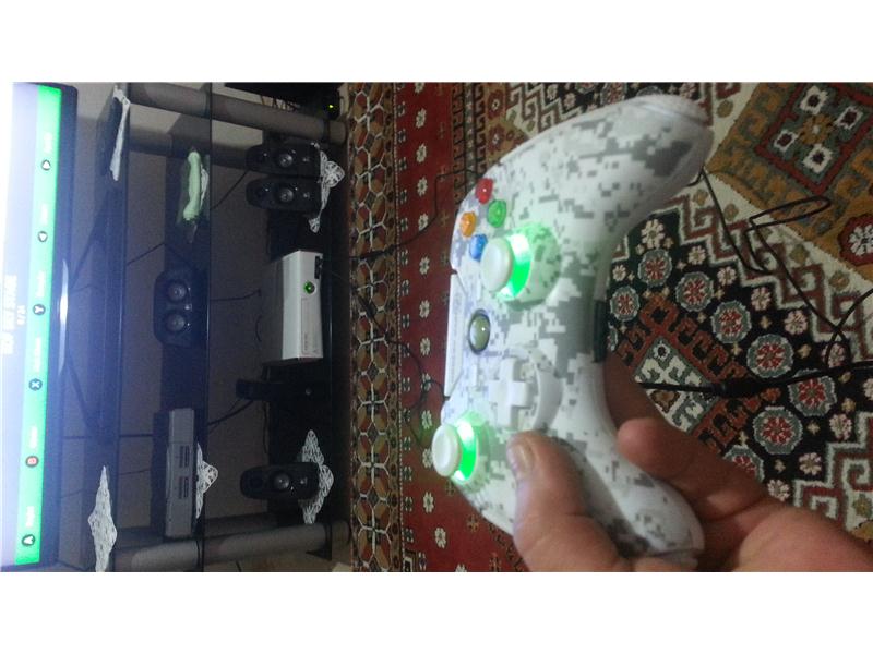 XBOX 360 Slim Jtag Beyaz 500 GB XBOXONE VEYA PS4 TAKASLI