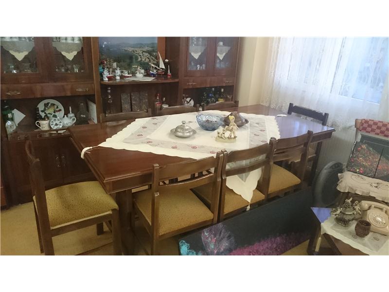 koltuk + yemek odası takımı (ceviz) acil. 