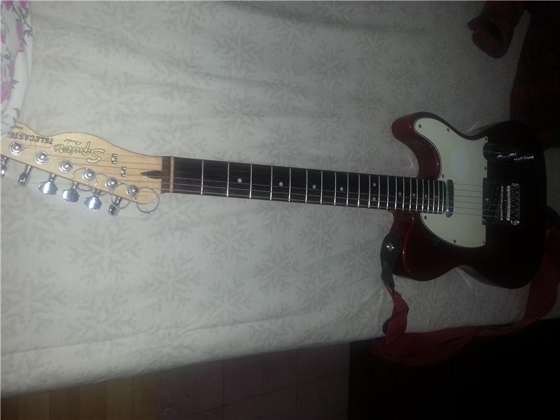 Fender squier telecaster boss me 80