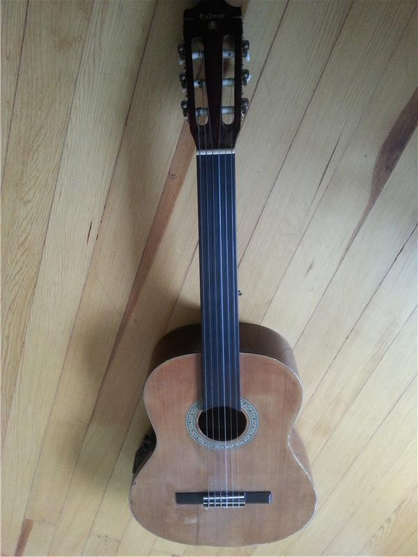 Perdesiz Elektro Akustik Gitar (extreme marka)