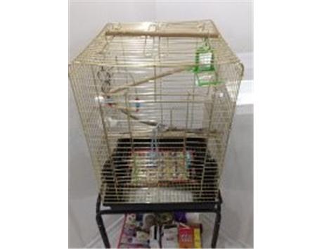 Kuş Kafesleri   /  Papağan Kafesleri komple 125 tl