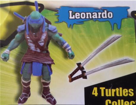 Ninja kaplumbağalar Leonardo 30cm Eklemli Figür